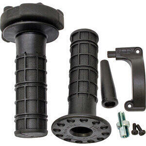 Comando gas 22mm monocavo Tommaselli Off Road manopole nere