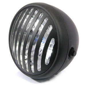 Faro anteriore alogeno 6'' Modern nero