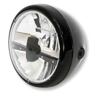 Faro anteriore 7\'\' Highsider Reno Type3 full led nero lucido
