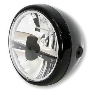 Faro anteriore 7'' Highsider Reno Type3 full led nero lucido