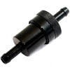 Filtro benzina 2 vie 6mm smontabile alluminio nero