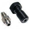Banjo bolt M10x1.25 single alloy with bleeder - Pictures 2