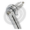 Specchietto retrovisore bar-end Biltwell Rectangle 22mm cromo - Foto 3