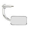 Specchietto retrovisore bar-end Biltwell Rectangle 22mm cromo