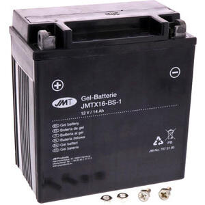 Batteria di accensione JMT YTX16-BS-1 gel 12V-14Ah