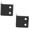 Supporto frecce Highsider portatarga nero coppia