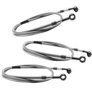Kit tubi freno aeronautici per Yamaha XS 1100 TRW-Lucas anteriore