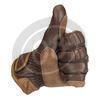 Guanti moto BiltWell Work marrone - Foto 6
