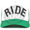 Cappellino ROEG Ride bianco/verde - Foto 2