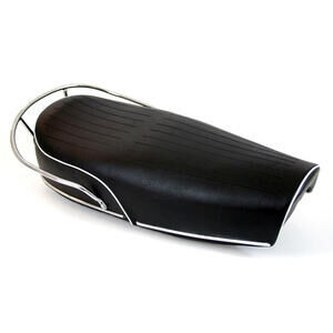 Complete seat BMW R 50/5 swingarm long OE-Replica with handle