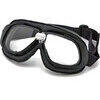Maschera moto Bandit Classic nero lenti trasparente