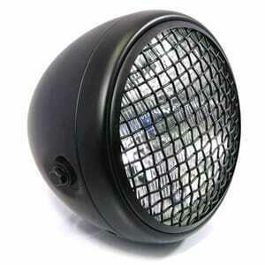 Faro anteriore alogeno 6.5'' Scrambler nero