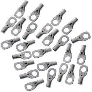 Terminale cavo elettrico ad anello 16mm foro M8 set 25pz