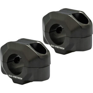 Coppia riser SW-Motech 30mm manubrio 22mm nero