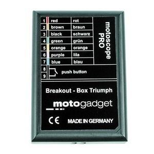 Centralina strumenti Motogadget Breakout Box per Triumph '07-