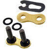 Maglia catena DID 525VX oro con clip