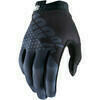 Guanti moto 100% I-Track nero/grigio