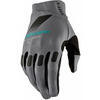 Gants moto 100% Ridefit gris anthracite