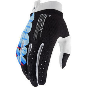 Guanti moto 100% I-Track System nero