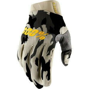 Guanti moto 100% Ridefit nero camouflage