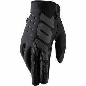 Guanti moto 100% Brisker nero
