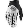 Motorcycle gloves 100% Airmatic white