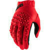 Guanti moto 100% Airmatic rosso