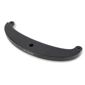 Piastra portafaro attacco basso Highsider 205-245mm nero