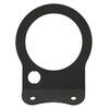 Piastra supporto strumentazione per Moto Guzzi 80mm nero