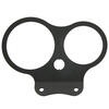 Piastra supporto strumentazione per Moto Guzzi 80-100mm nero