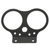 Soporte indicadores Moto Guzzi 80-80mm control luces negro