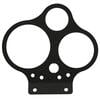 Soporte indicadores Moto Guzzi 80-100-52mm control luces negro