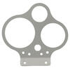 Soporte indicadores Moto Guzzi 80-100-52mm control luces gris