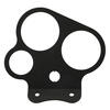 Piastra supporto strumentazione per Moto Guzzi 80-80-52mm nero