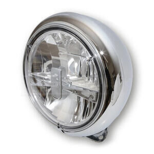 Faro anteriore 7\'\' Highsider Type3 full led attacco basso cromo