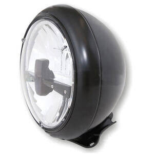 Faro anteriore 7'' Highsider Type3 full led attacco basso nero opaco