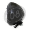 Faro anteriore 7'' Highsider Type3 full led attacco basso nero opaco - Foto 3