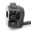 Blocchetto elettrico K&S Modern sinistro con spia nero