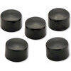 Copribulloni esagonali M8 nero set 5pz