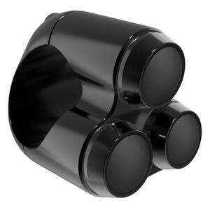 Pulsantiera Motone 22mm 3 Push Button nero