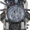 Griglia protezione faro anteriore per Moto Guzzi V 7 i.e. nero - Foto 3
