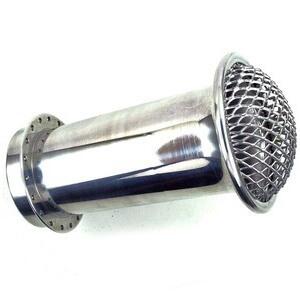 Cornetto aspirazione 48x120mm rete bombata