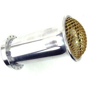 Cornetto aspirazione M48x120mm rete bombata