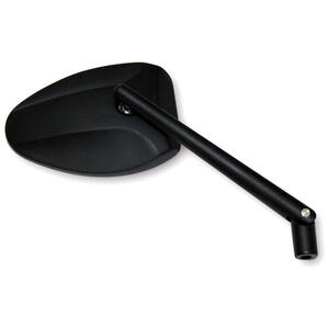Specchietto retrovisore reversibile Highsider Oval nero