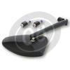 Specchietto retrovisore reversibile Highsider Oval nero - Foto 2