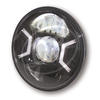 Inserto faro anteriore led 7'' Highsider Reno Type2 nero - Foto 6