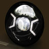 Inserto faro anteriore led 7'' Highsider Reno Type2 nero - Foto 2
