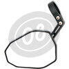 Specchietto retrovisore bar-end Highsider Victory-Blast corto nero - Foto 2