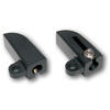Par de abrazaderas para tubos de horquilla Winker holder Highsider negro