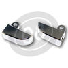 Supporto frecce Highsider fascette forcella cromo coppia - Foto 2